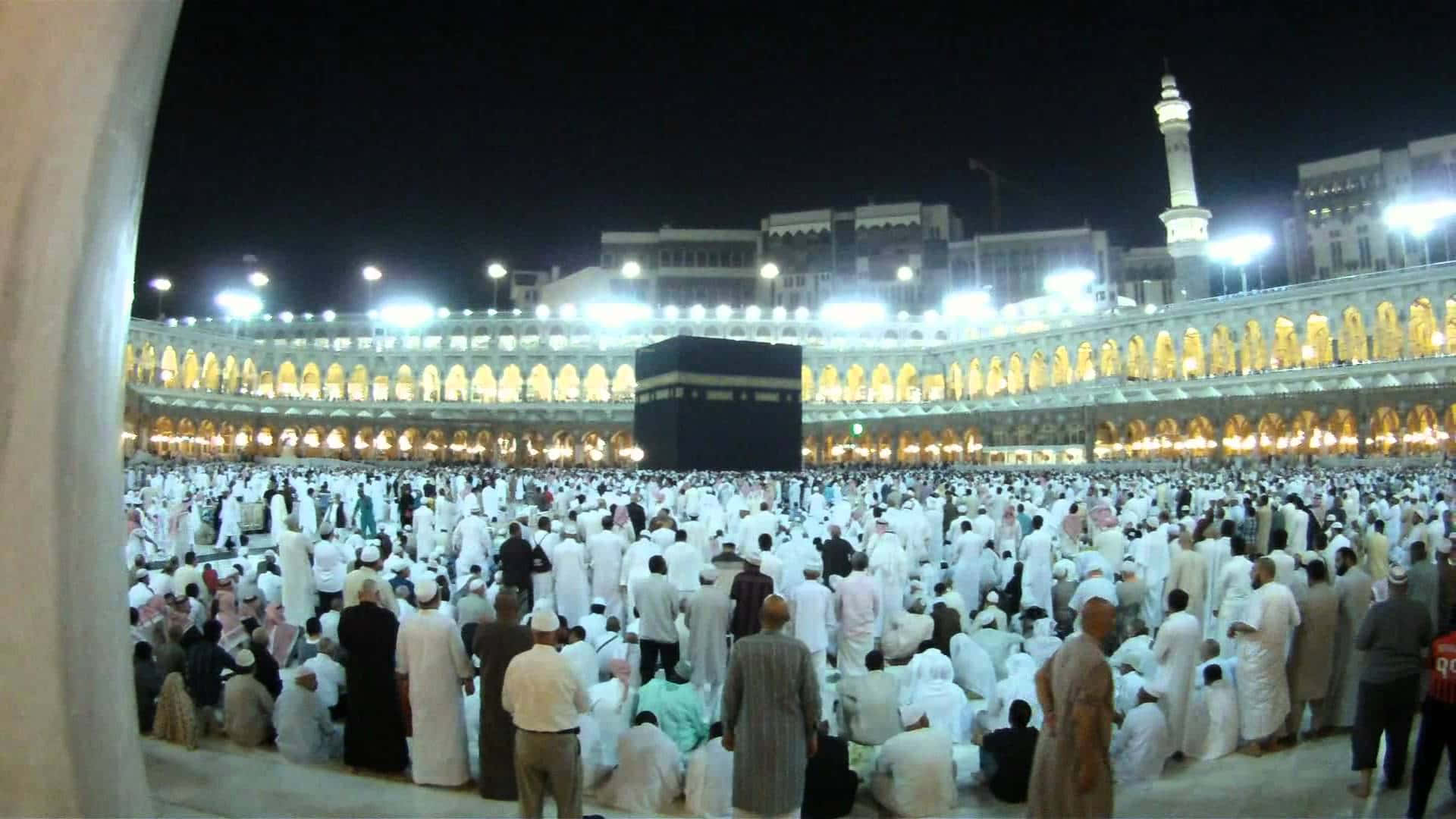 Unavista Aérea De La Sagrada Ciudad De Makkah