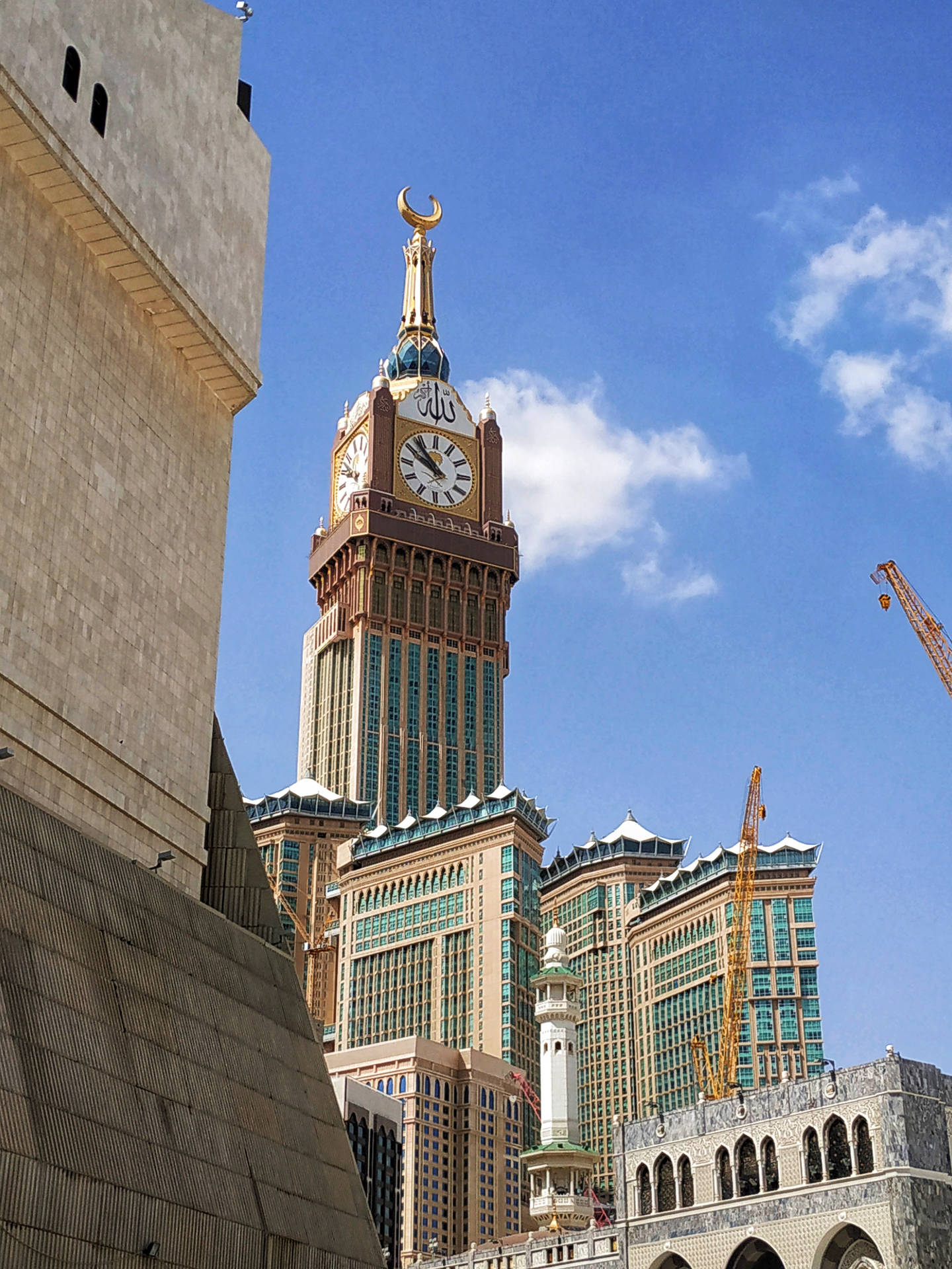 Makkah Madina Clock Royal Tower Daytime