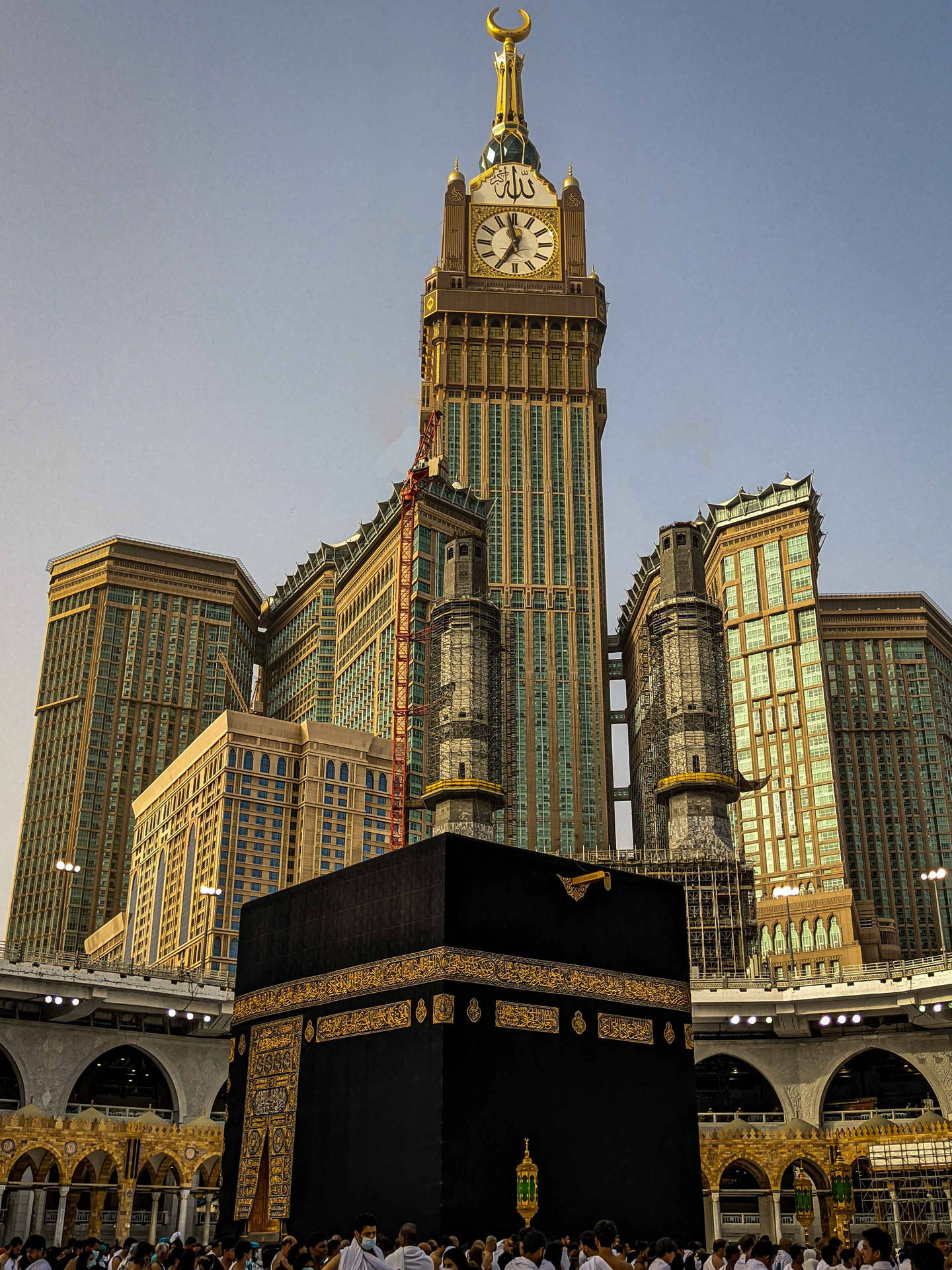 Makkah Madina Clock Tower Kaabah