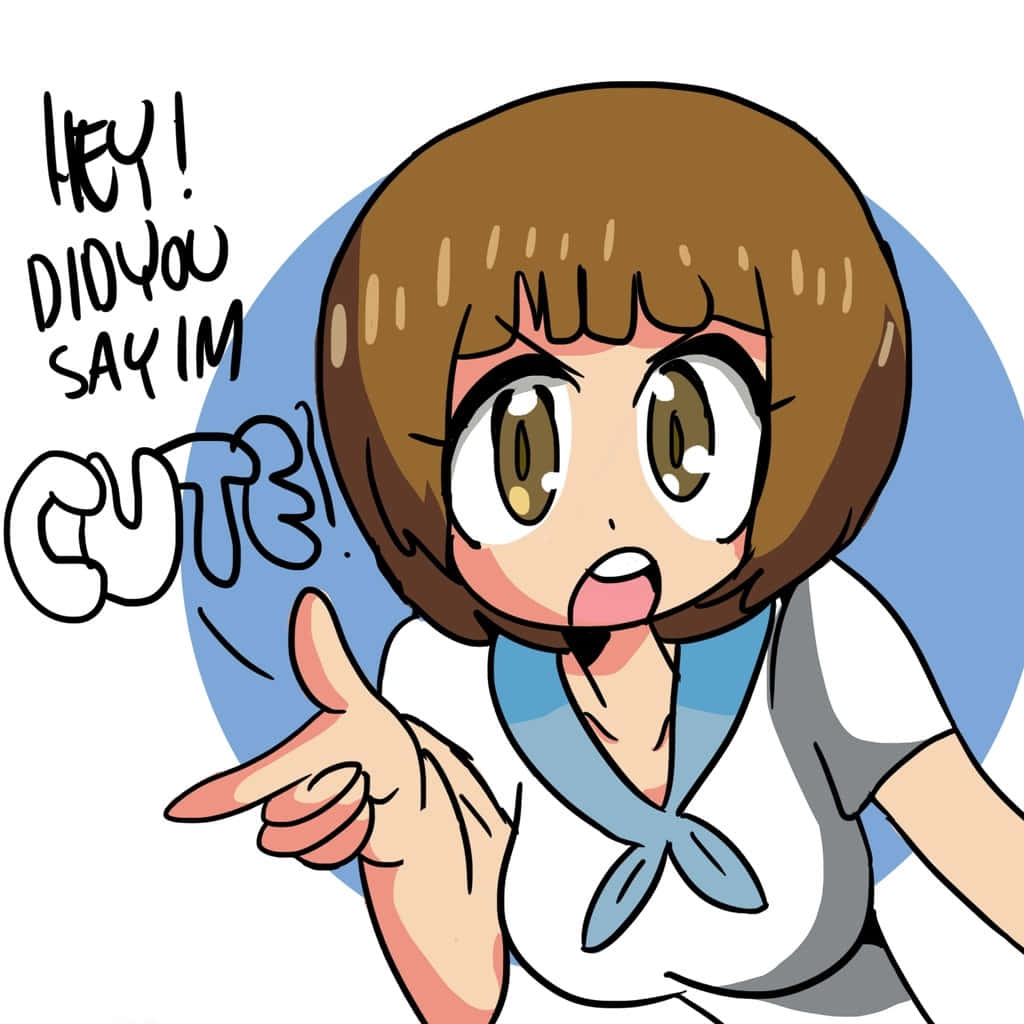 Excited Mako Mankanshoku from Kill la Kill Anime Wallpaper