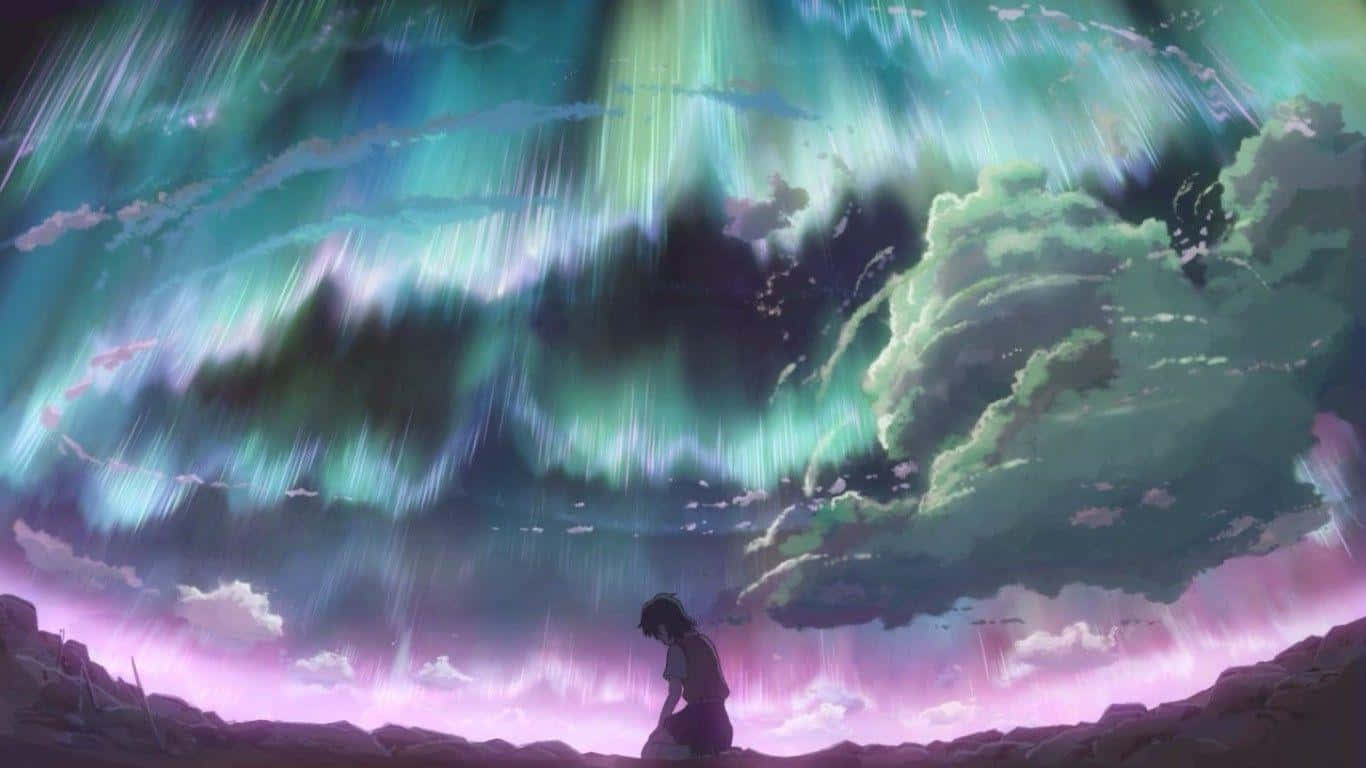Enkonstverk Av Regissören Makoto Shinkai