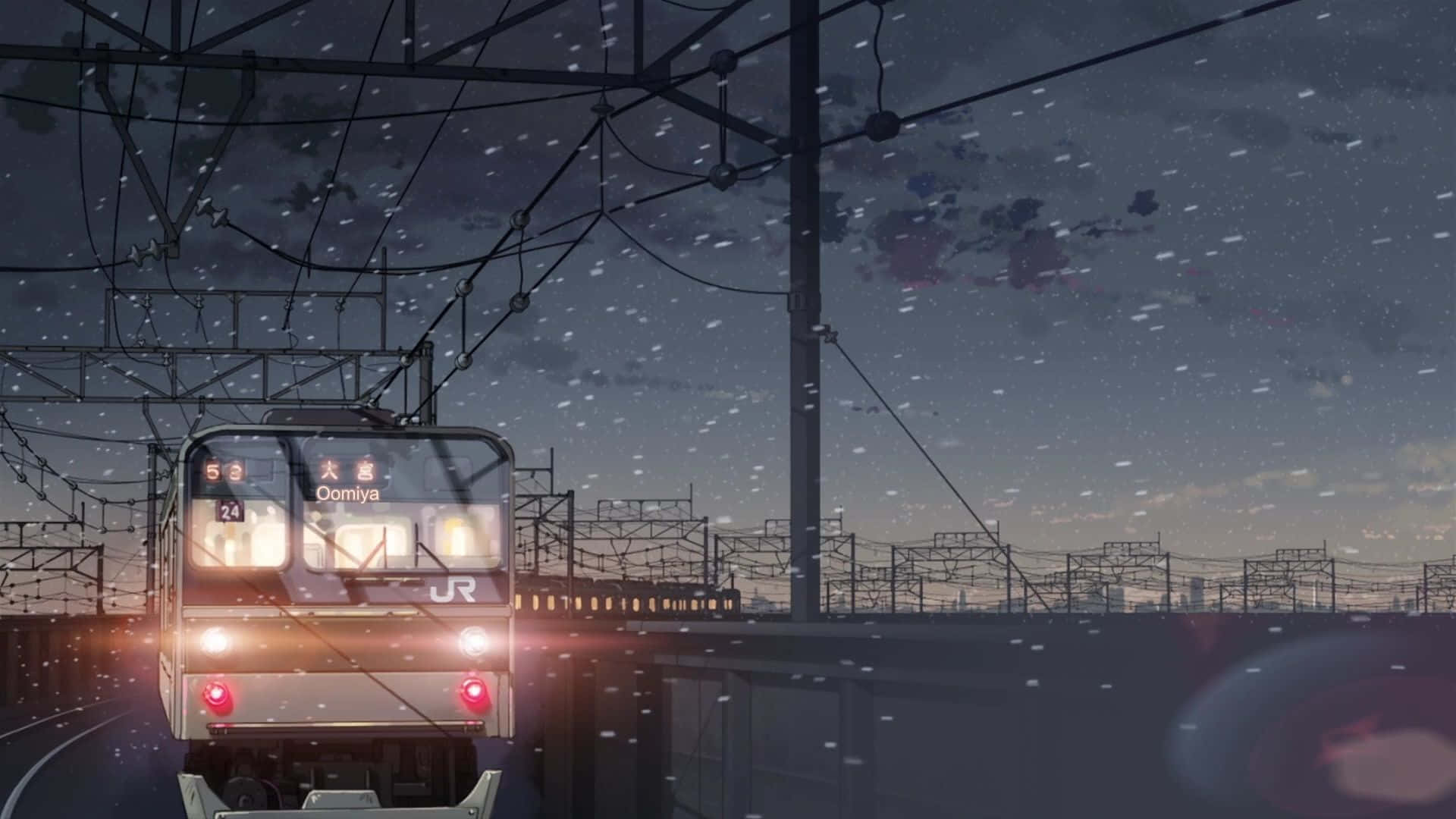 A Creative Image Of Makoto Shinkai, The Inspirational Animator