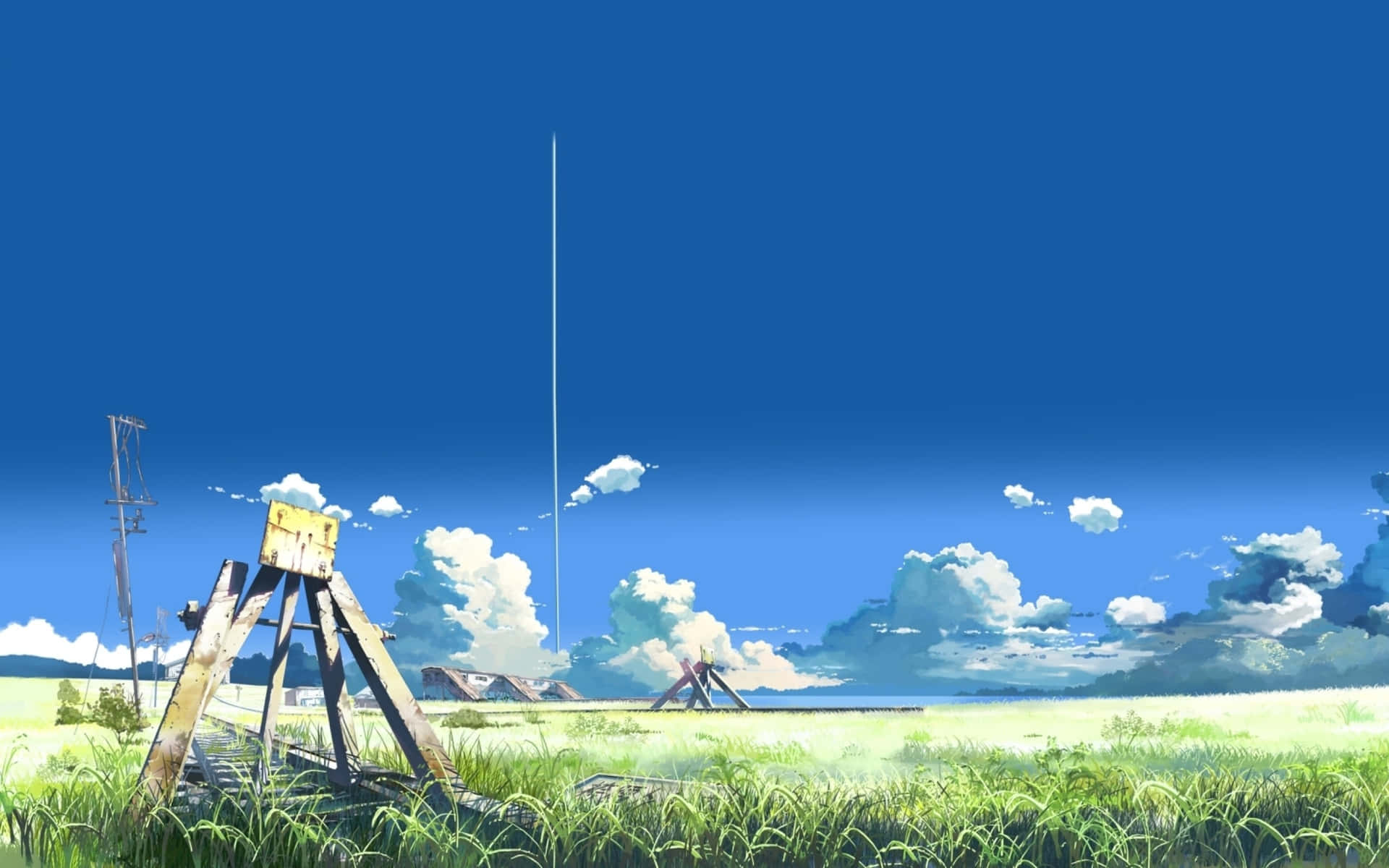 Firarverk Av Den Ikoniska Regissören, Makoto Shinkai.