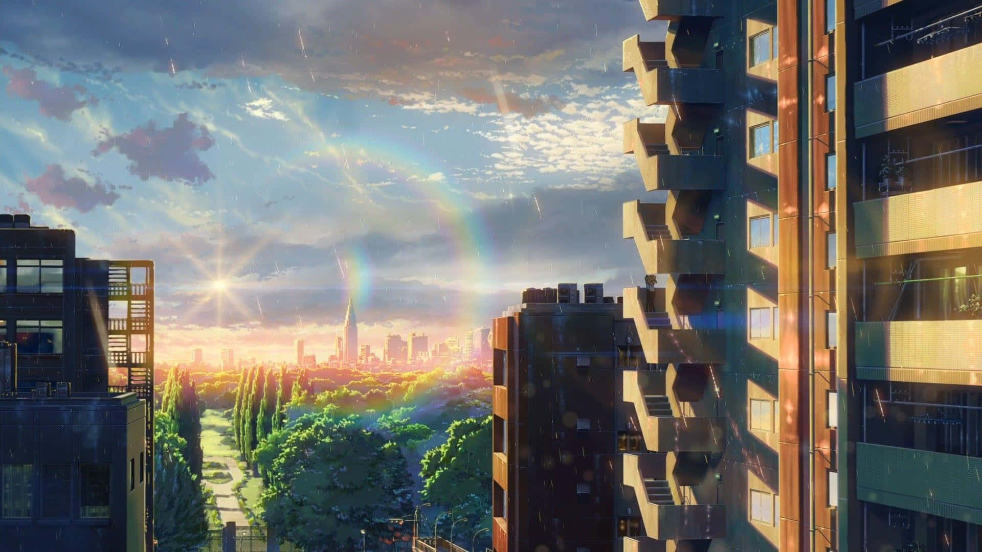 Firarden Fantastiska Världen Av Anime-regissören Makoto Shinkai