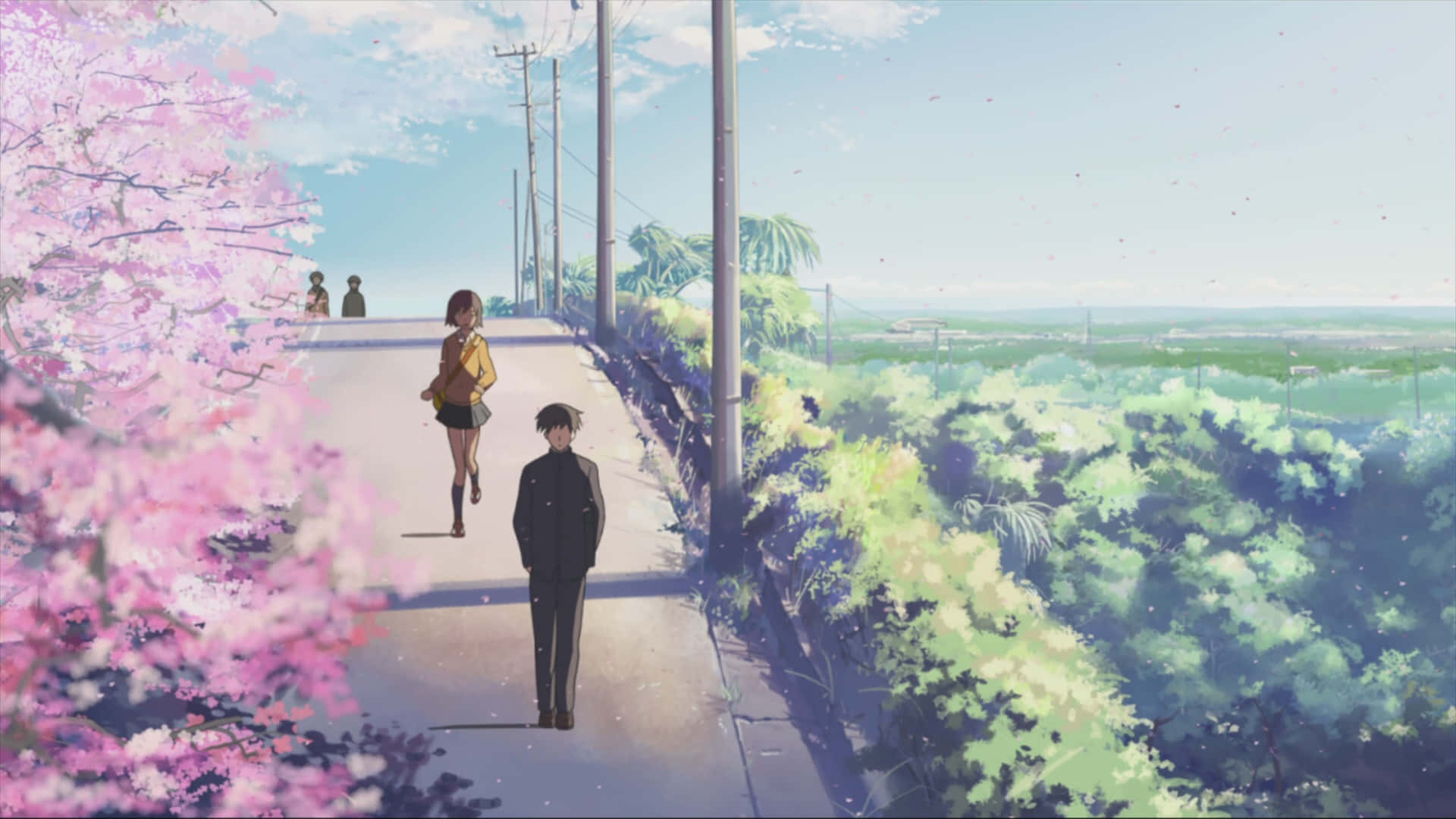 "The work of acclaimed Director Makoto Shinkai"