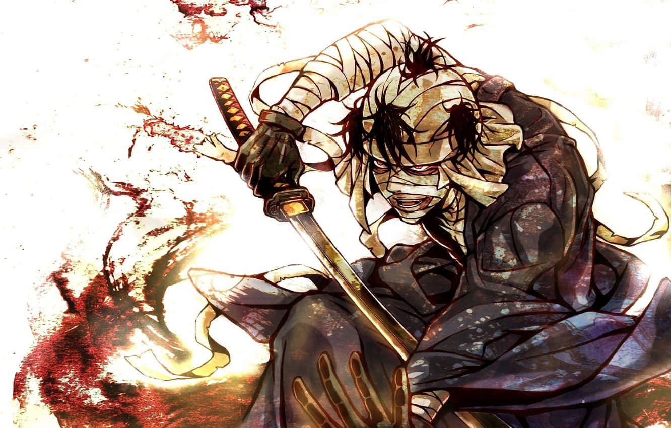 Makoto Shishio In Battle Mood Wallpaper