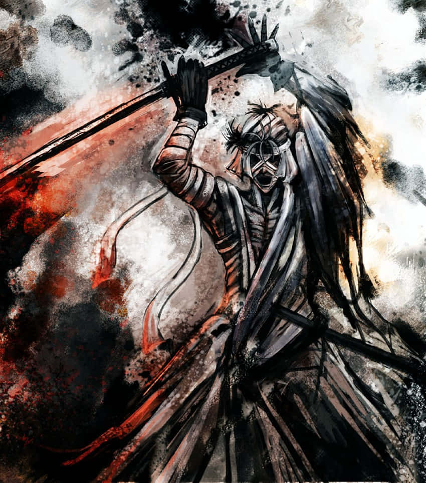 Makoto Shishio, The Leader Of The Juppongatana In Rurouni Kenshin Wallpaper