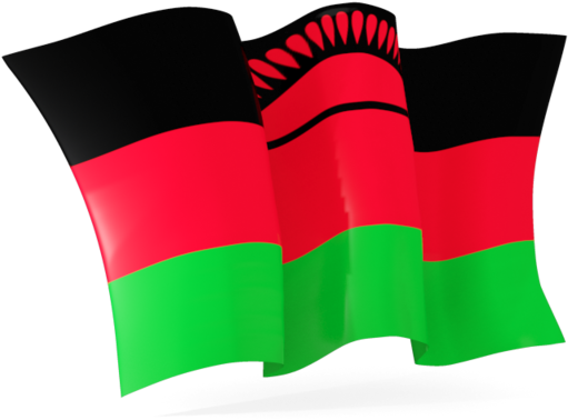 Malawi Flag Waving PNG