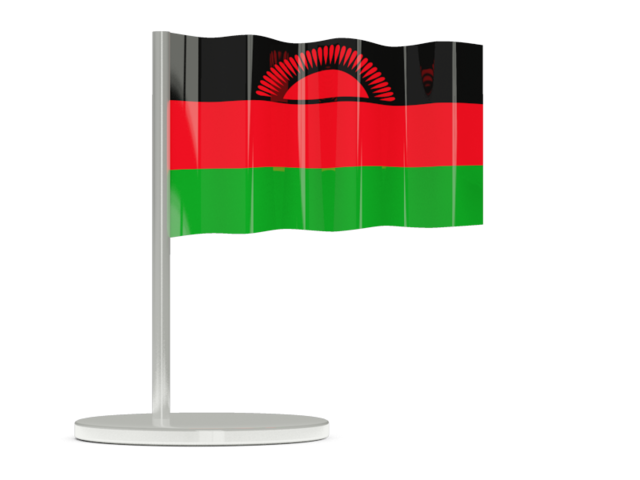 Malawi National Flag Display PNG