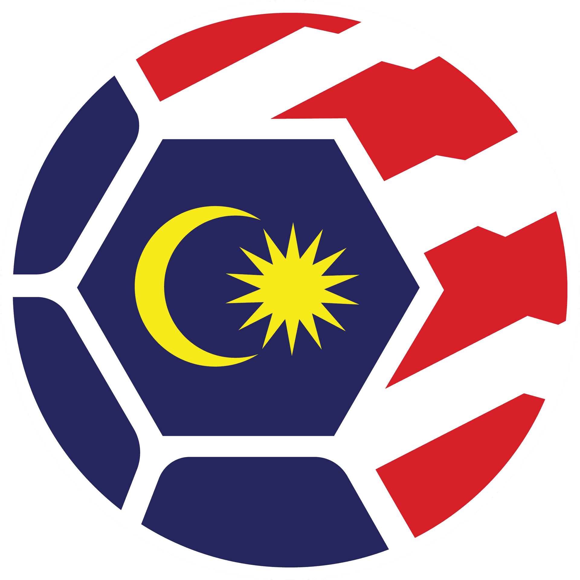 Malaysia Flag Soccer Ball Design PNG