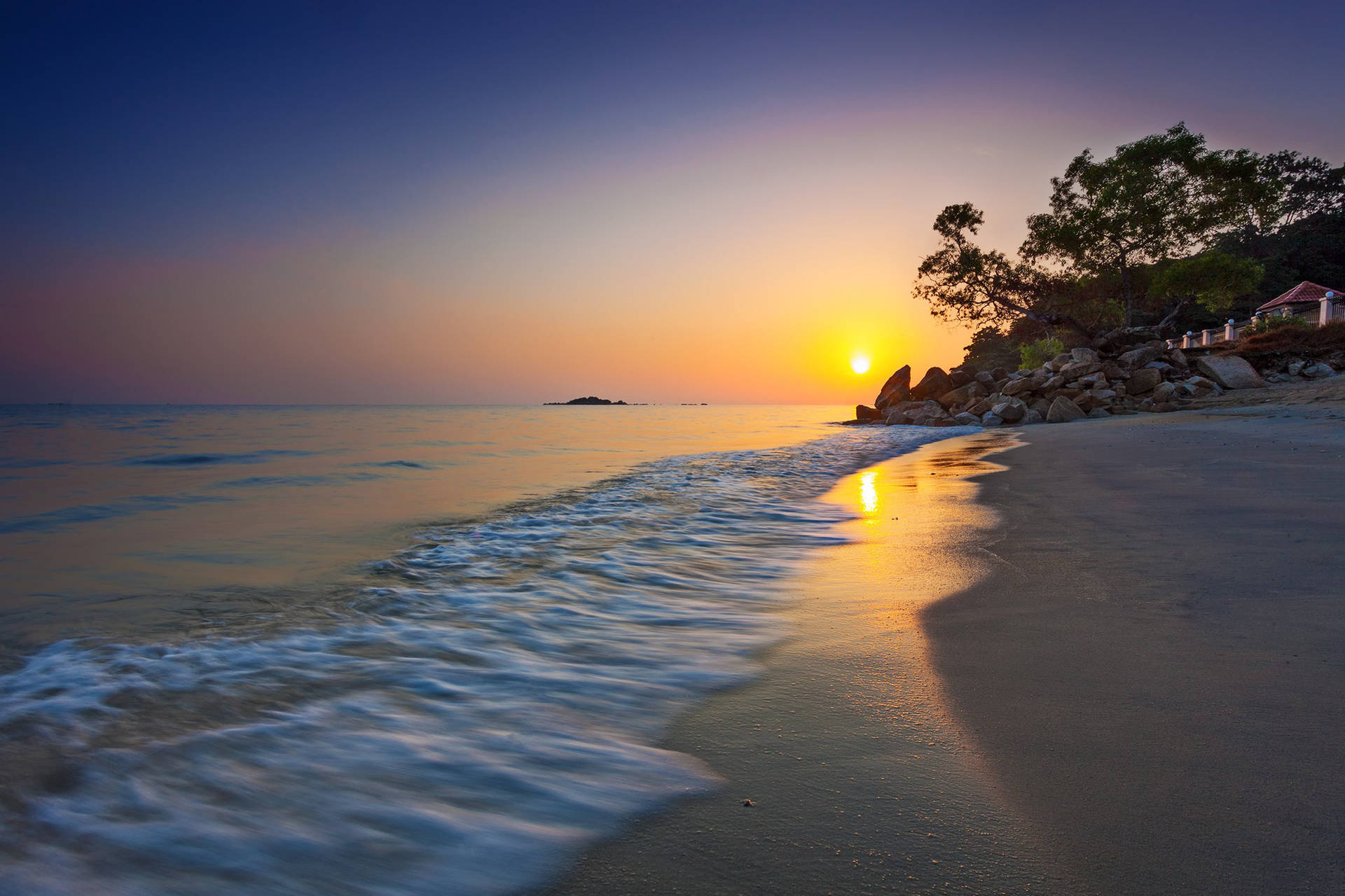 Malaysia Sunset Beach