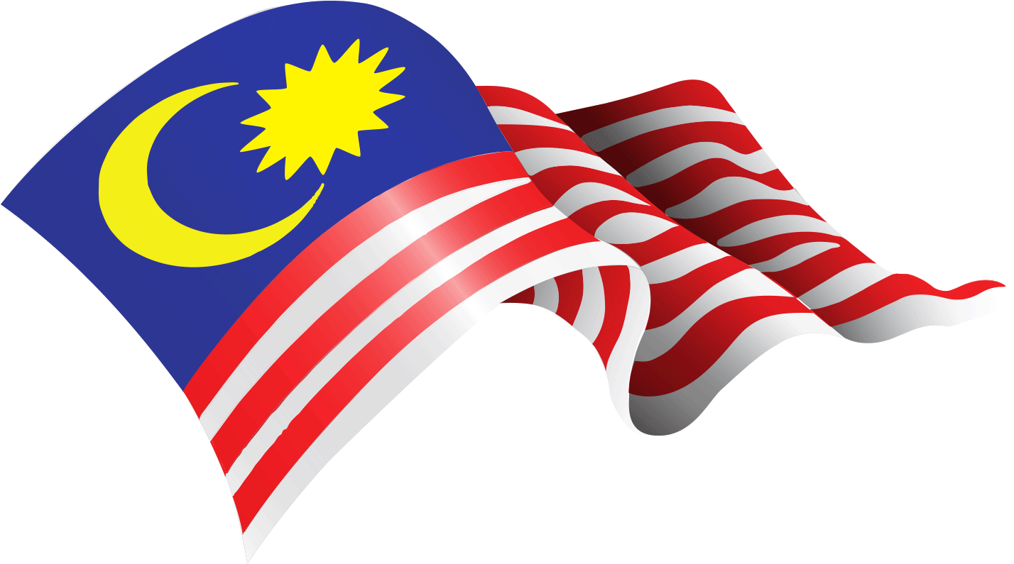 Malaysian Flag Waving PNG