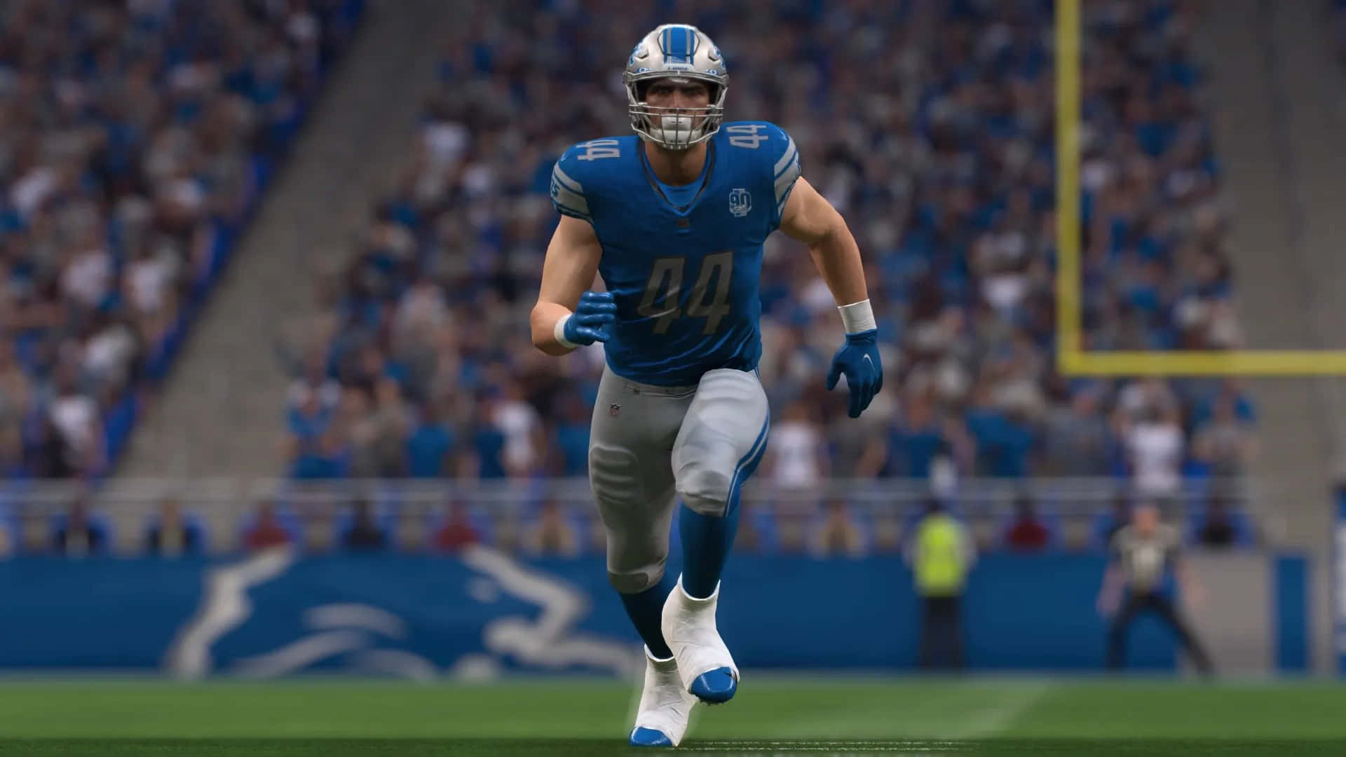 Malcolm_ Rodriguez_ Detroit_ Lions_ Action_ Shot Wallpaper