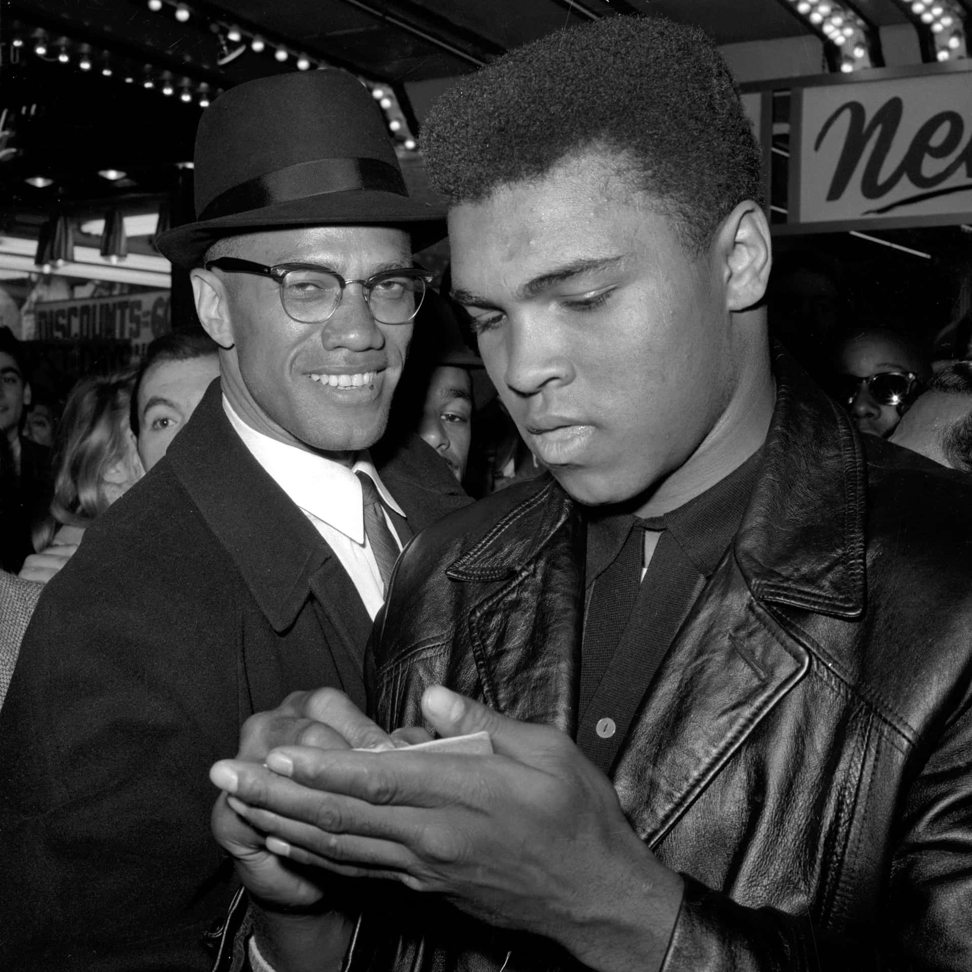 Malcolm Xand Muhammad Ali Wallpaper