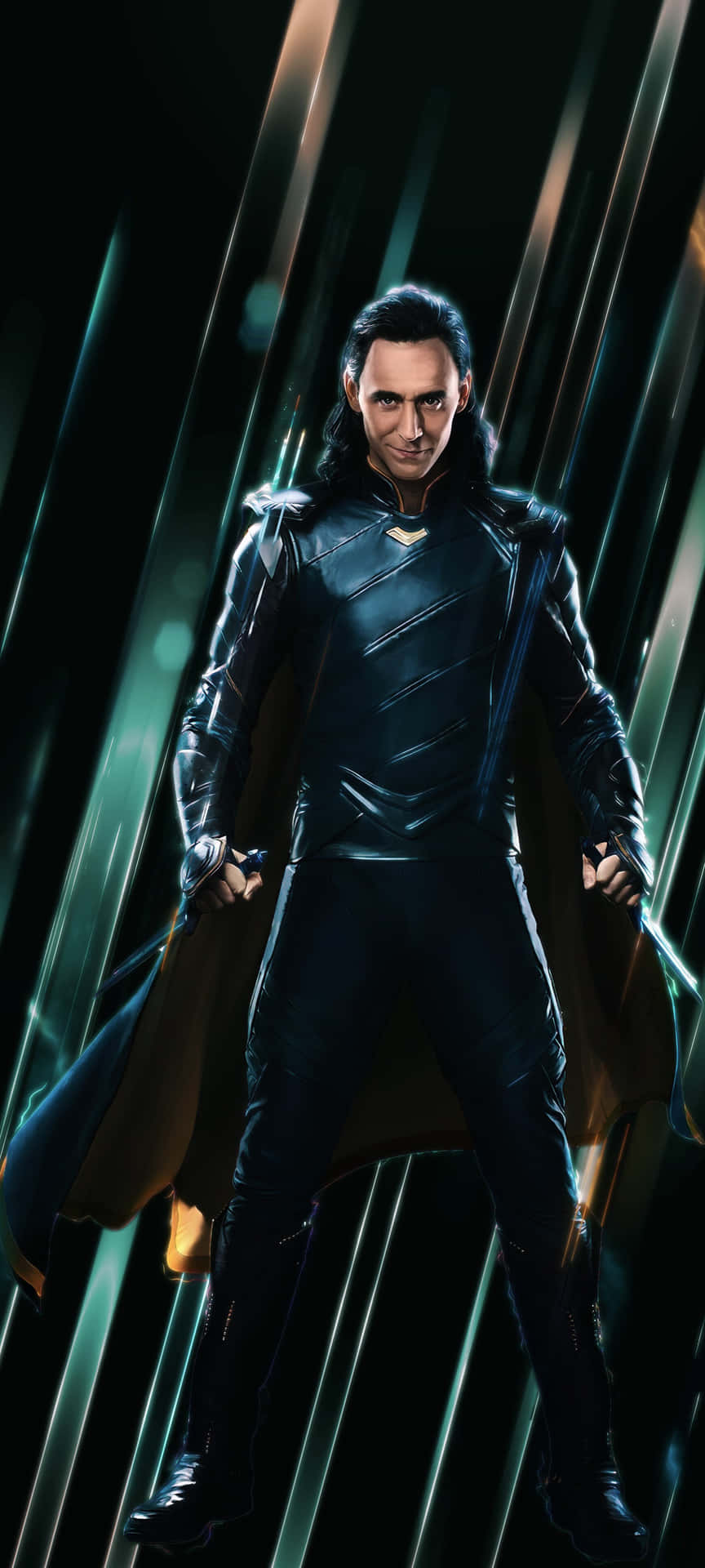 Maldaddesatada - Un Retrato De Loki En Acción.