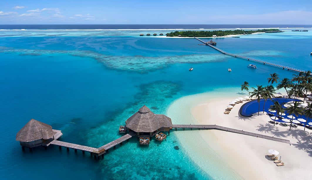 Stunning Maldives Island Paradise Wallpaper