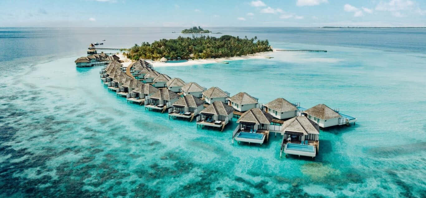Dreamy Maldives Island Escape Wallpaper