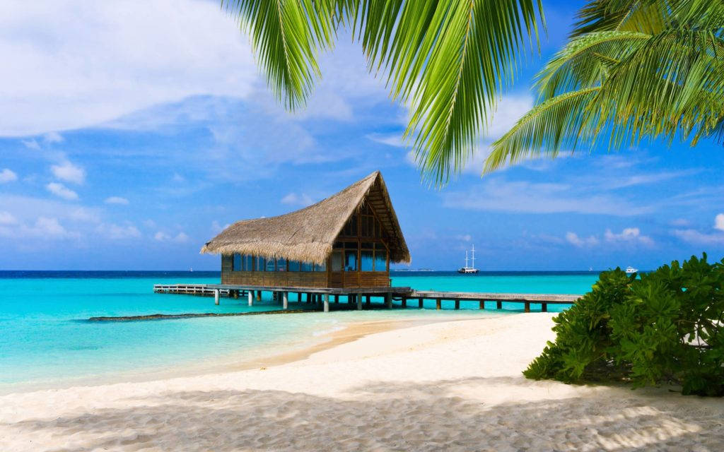 Maldives Island Ocean Desktop