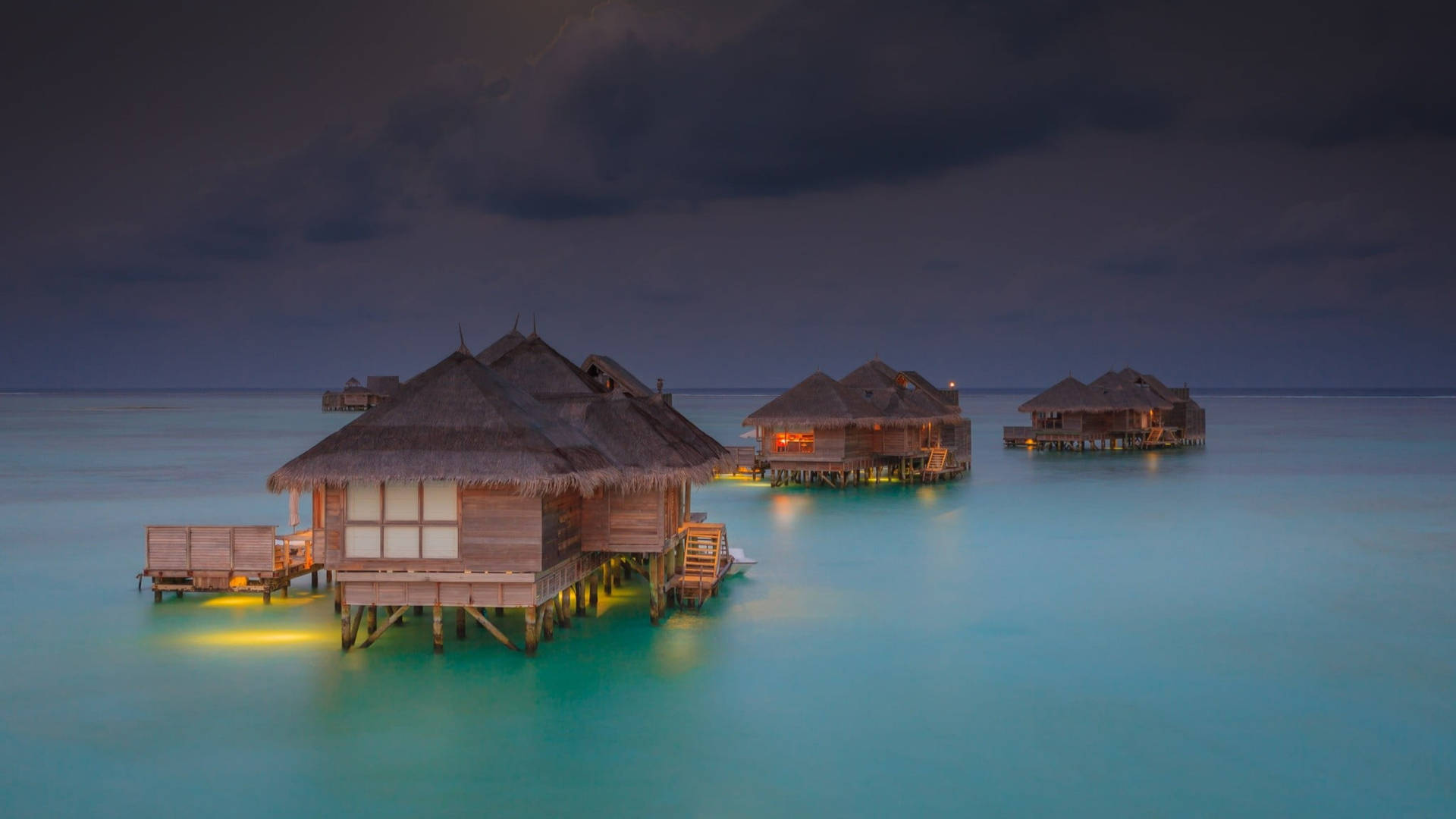 Desktop Maldives Paradise Papel de Parede