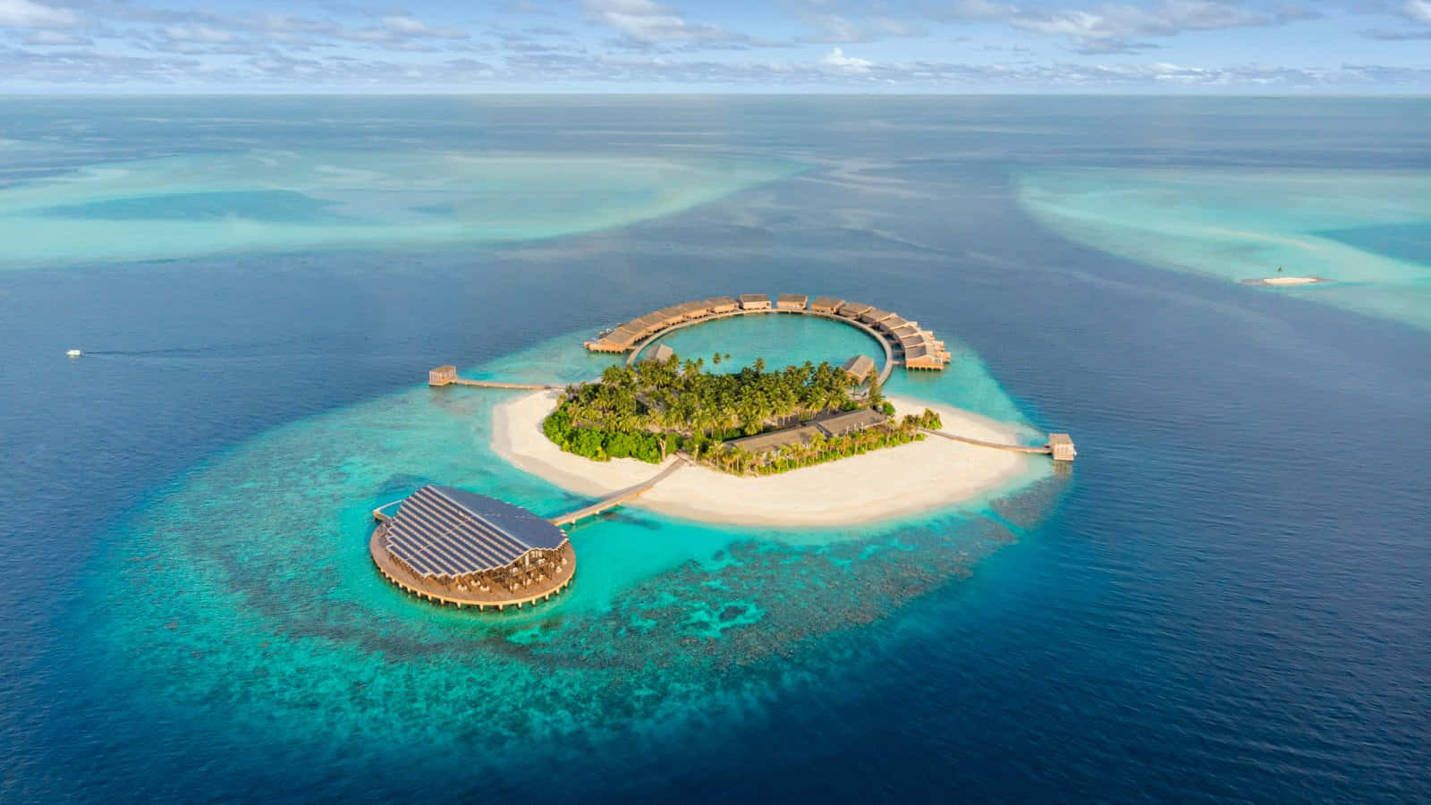 Uppskattaskönheten I Maldiverna.
