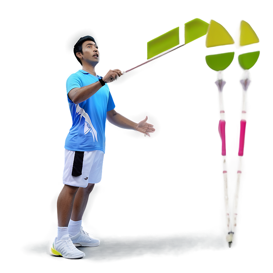 Download Male Badminton Player Png Pyq | Wallpapers.com