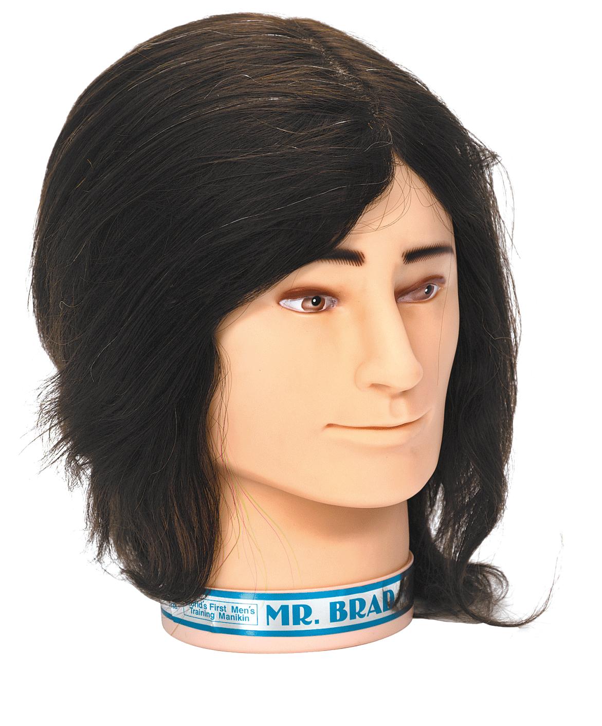 Male Mannequin Head With Hair PNG