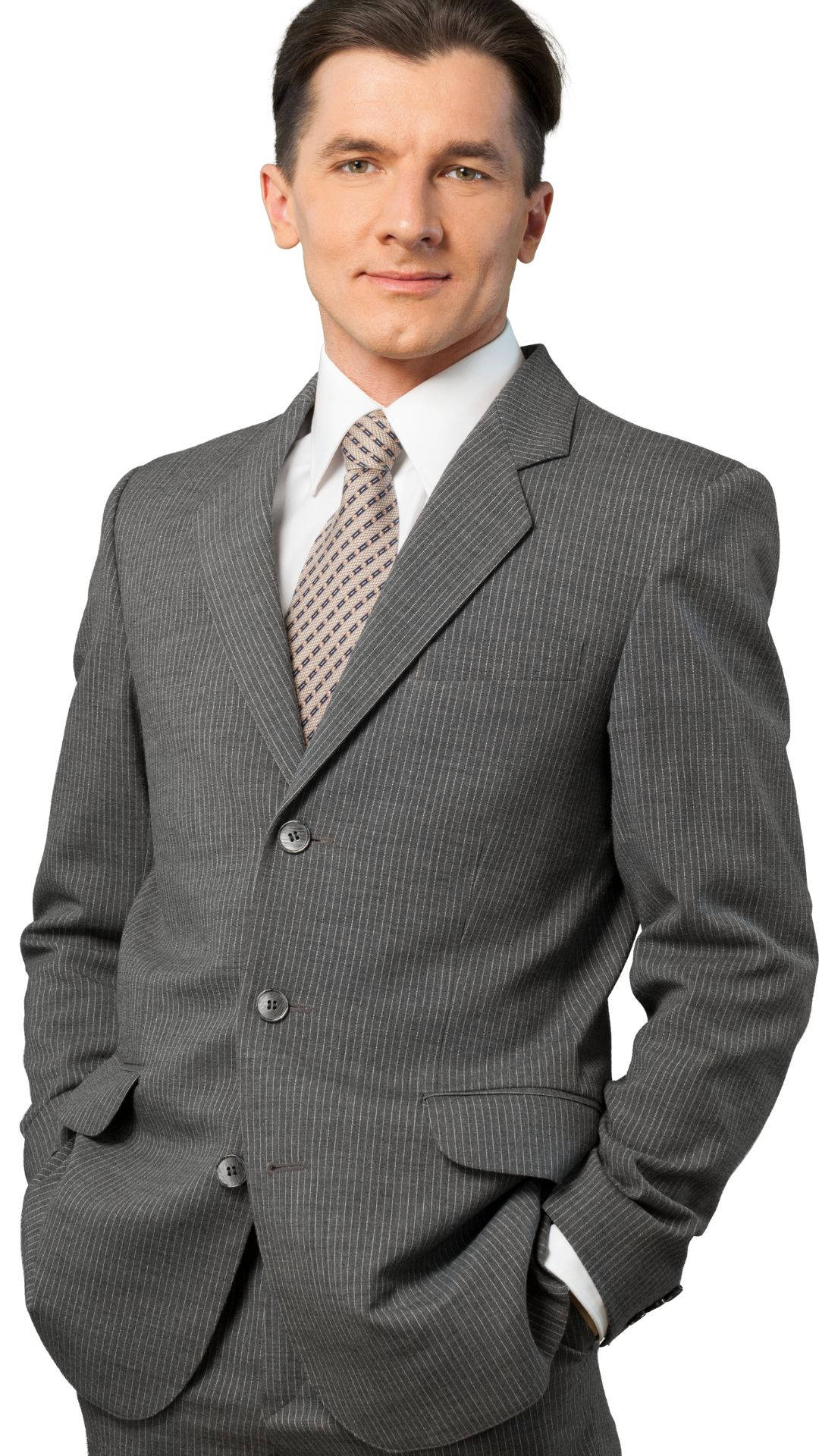 Male Slim Fit Suit Wallpaper