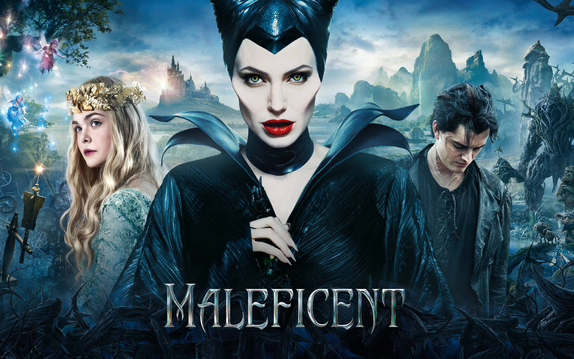Maleficent Movie Poster Background