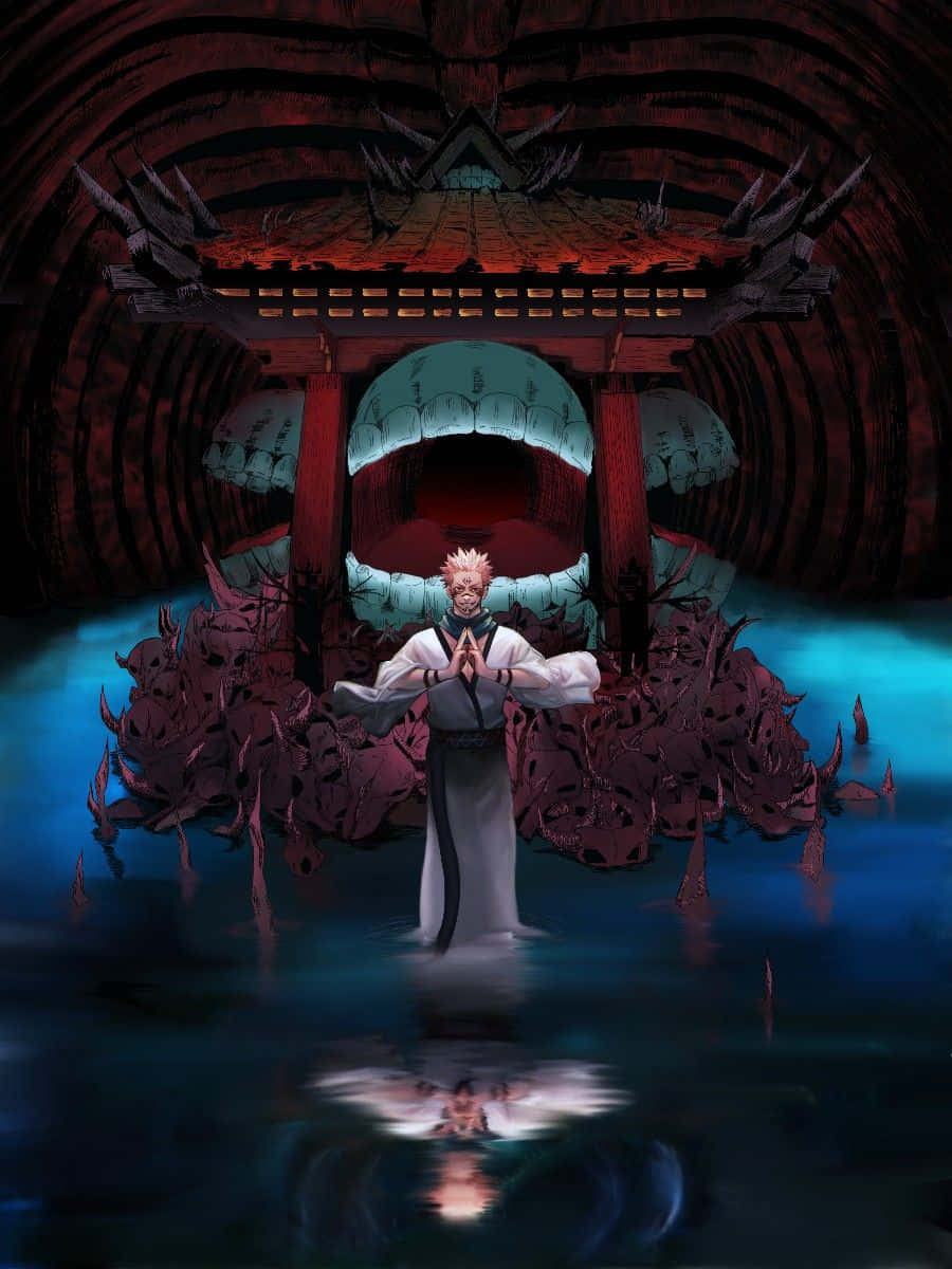 Malevolent Man In Shrine [wallpaper] Wallpaper