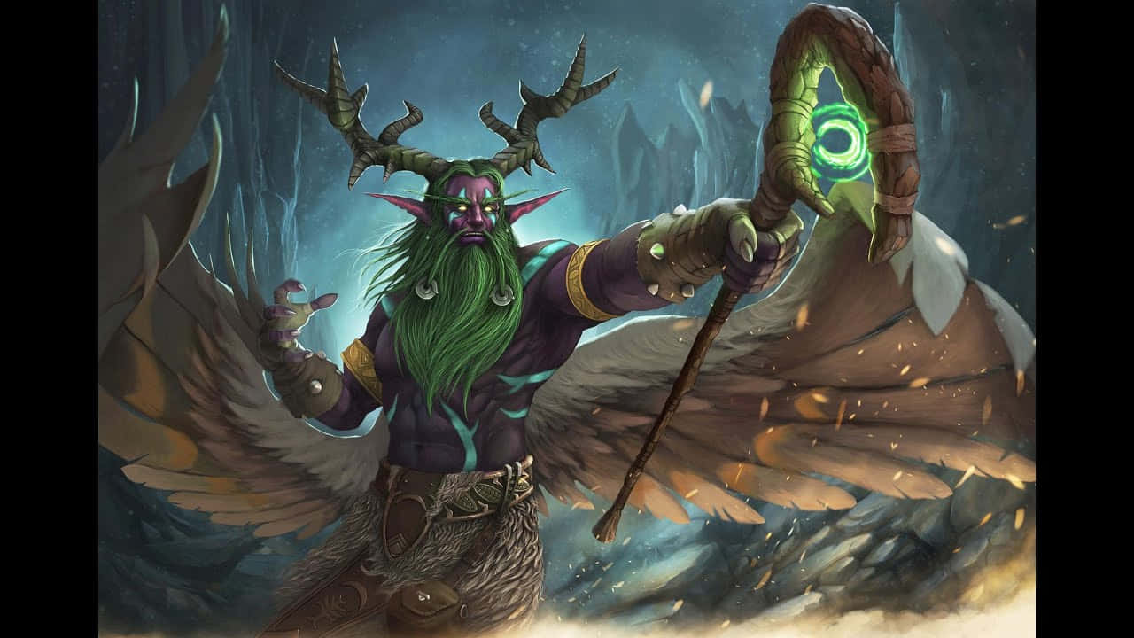 Download Malfurion Stormrage Artwork Wallpaper | Wallpapers.com