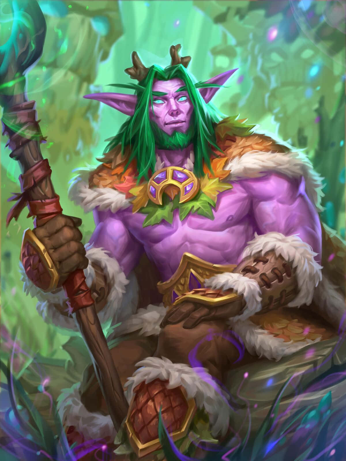 Malfurion Stormrage Druïde Leider Achtergrond