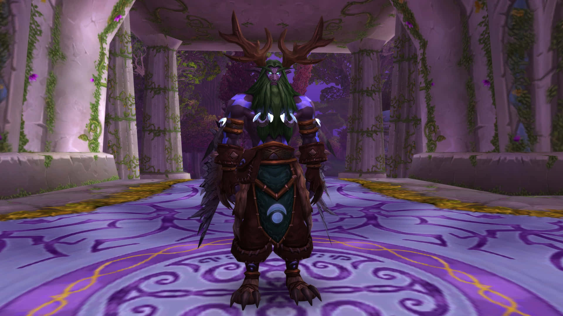 Malfurion Stormrage In World Of Warcraft Achtergrond