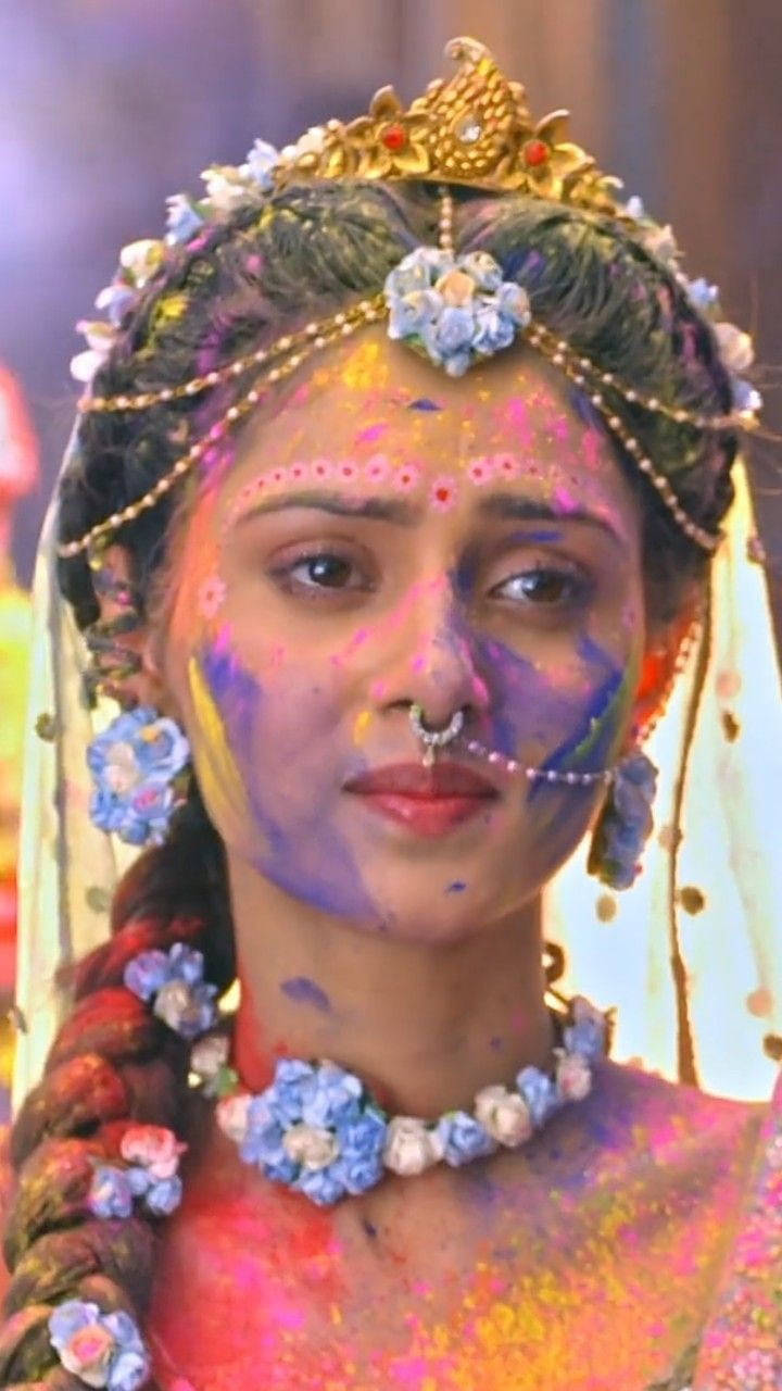 Mallika Singh Facepaint Sad Wallpaper