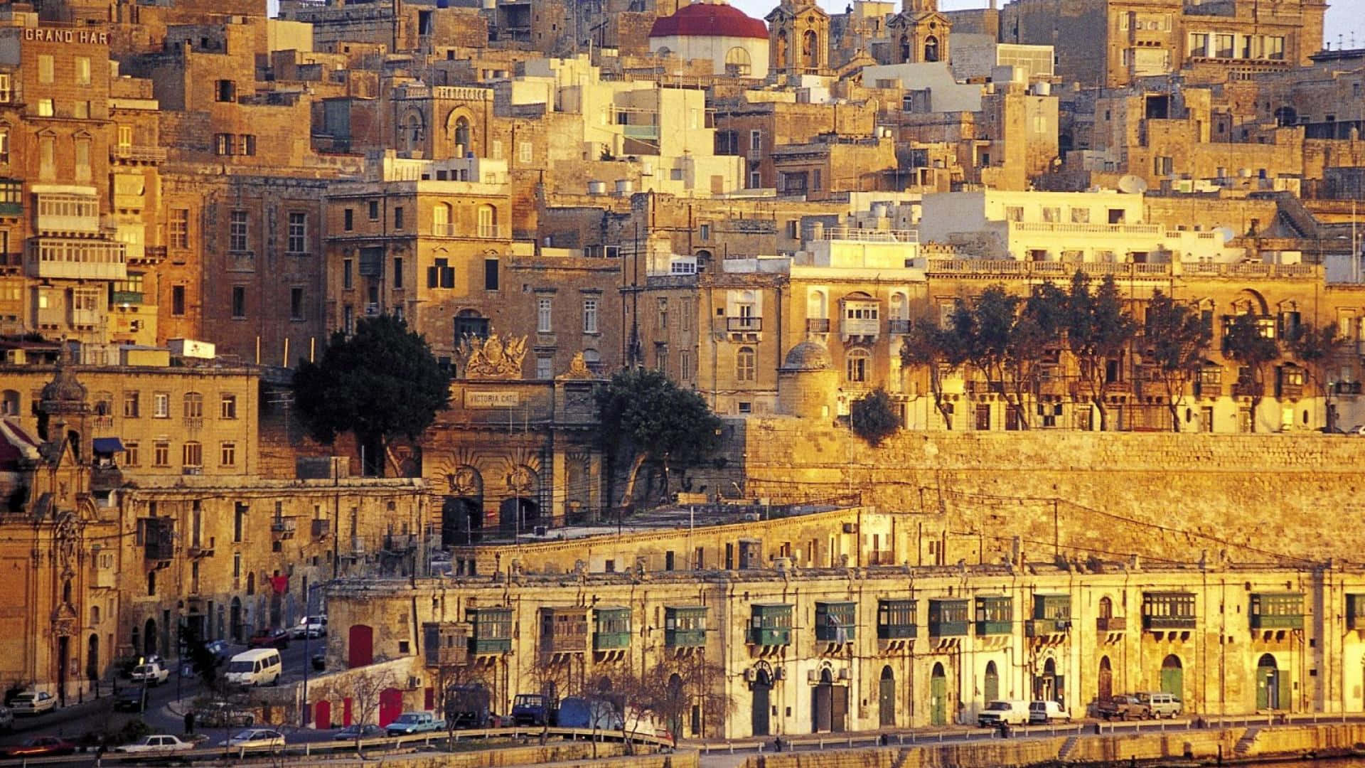 Scenic view of the beautiful island of Malta