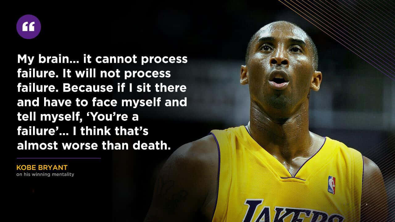 Play with Mamba Mentality and overcome your limits" Wallpaper