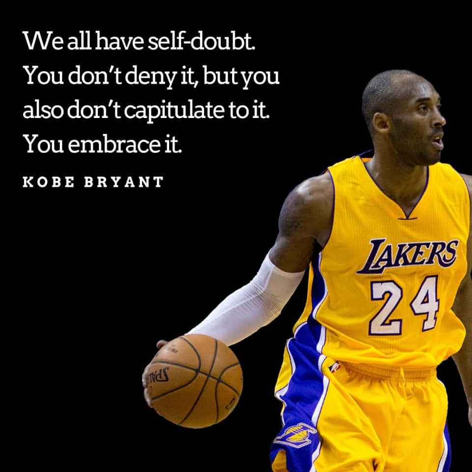 Follow your passion in life and practice hard work to reach your goals" - #MambaMentality Wallpaper