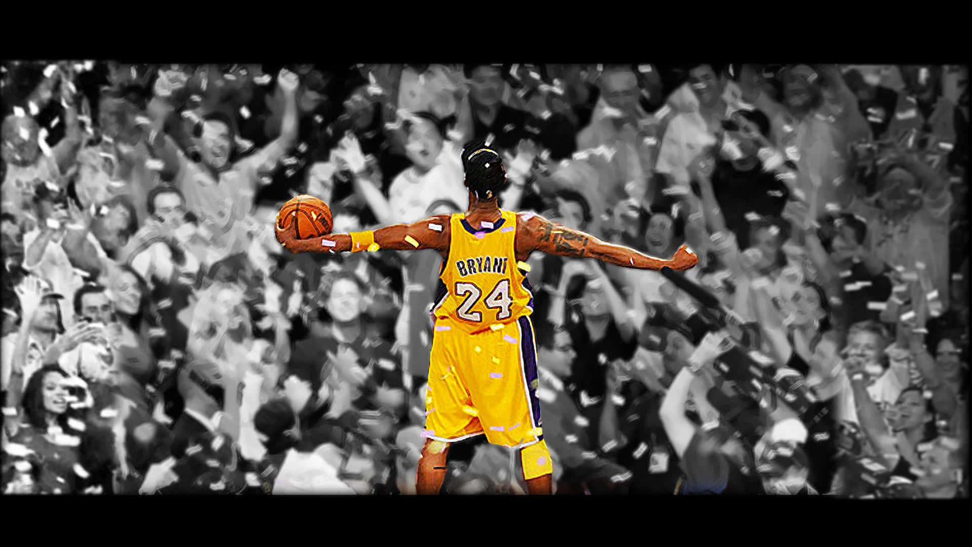 1. Kobe Bryant-Kobe Bryants tapet Wallpaper