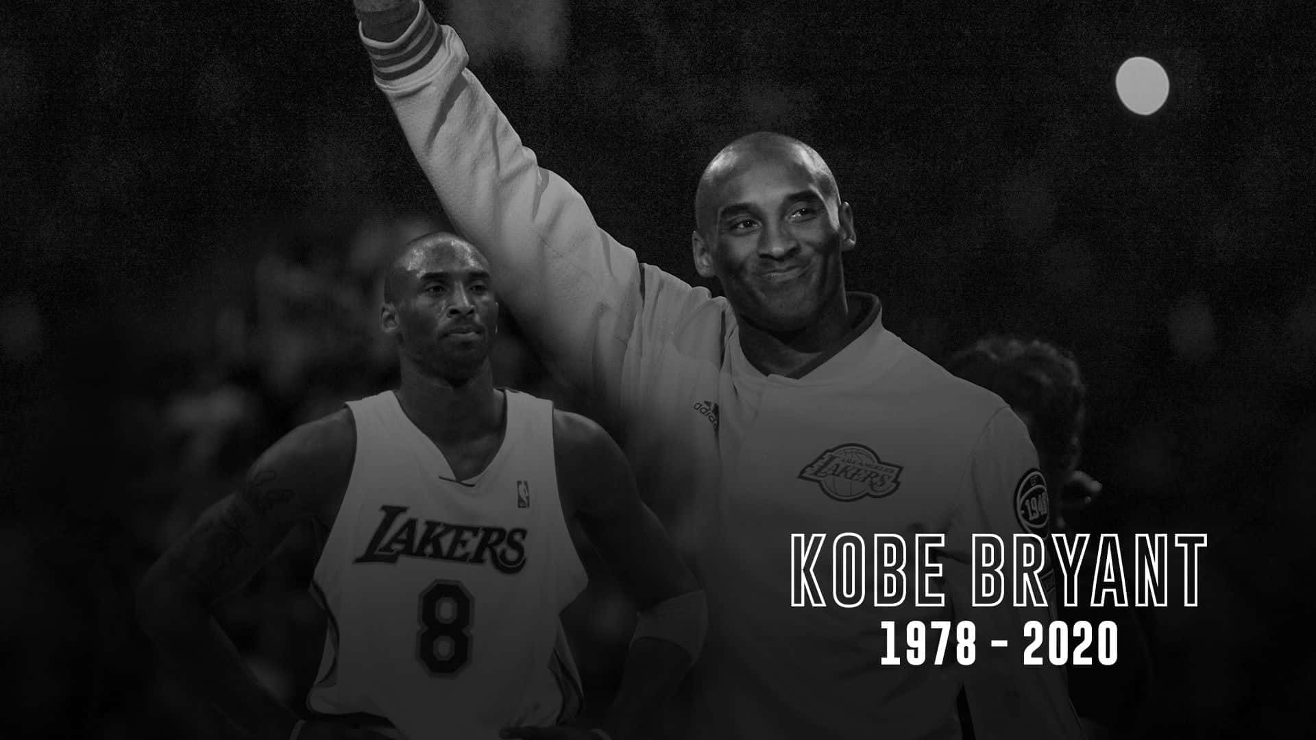 Celebrate Kobe Bryant's Legacy with Mamba Out Wallpaper