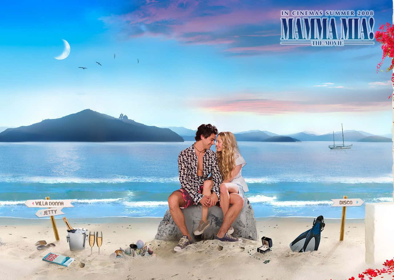 Donna (Meryl Streep) reunites with Sophie (Amanda Seyfried) on the Greek island of Kalokairi in the hit musical Mamma Mia!