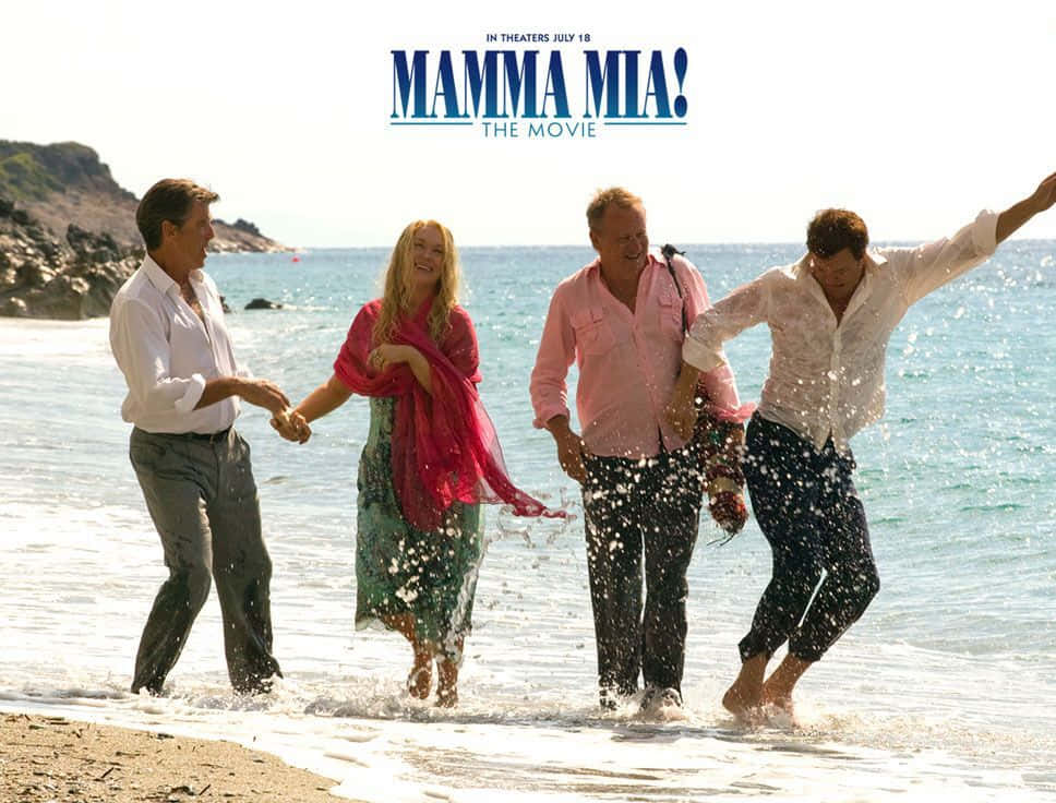Fans of the hit musical Mamma Mia enjoy a special screening of the film adaptation.