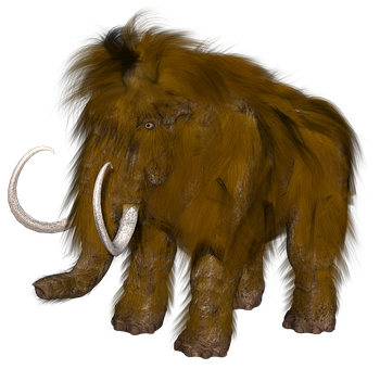 Mammoth_ Illustration_ Artistic_ Rendering PNG