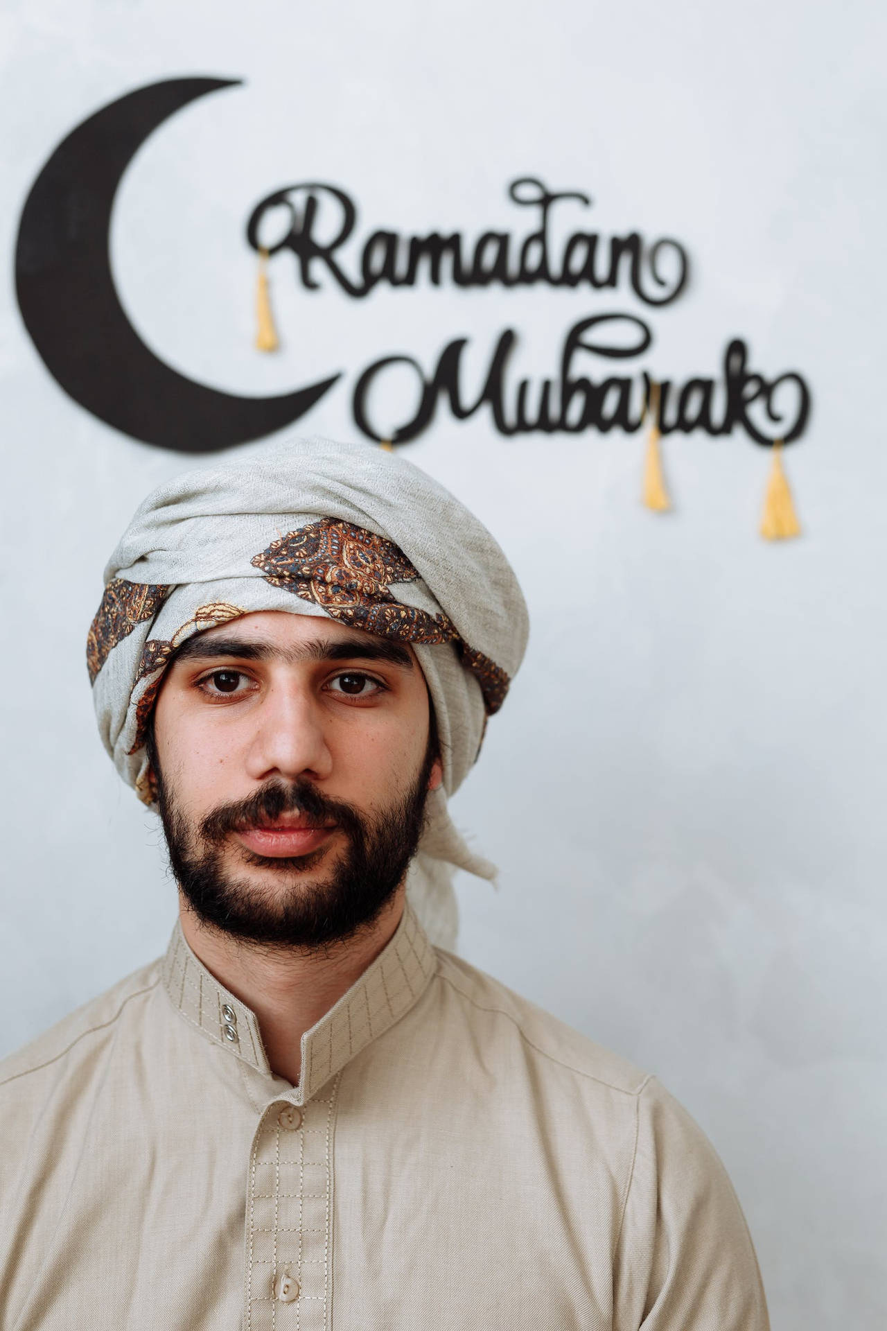 Mannenfirar Ramadan Mubarak. Wallpaper