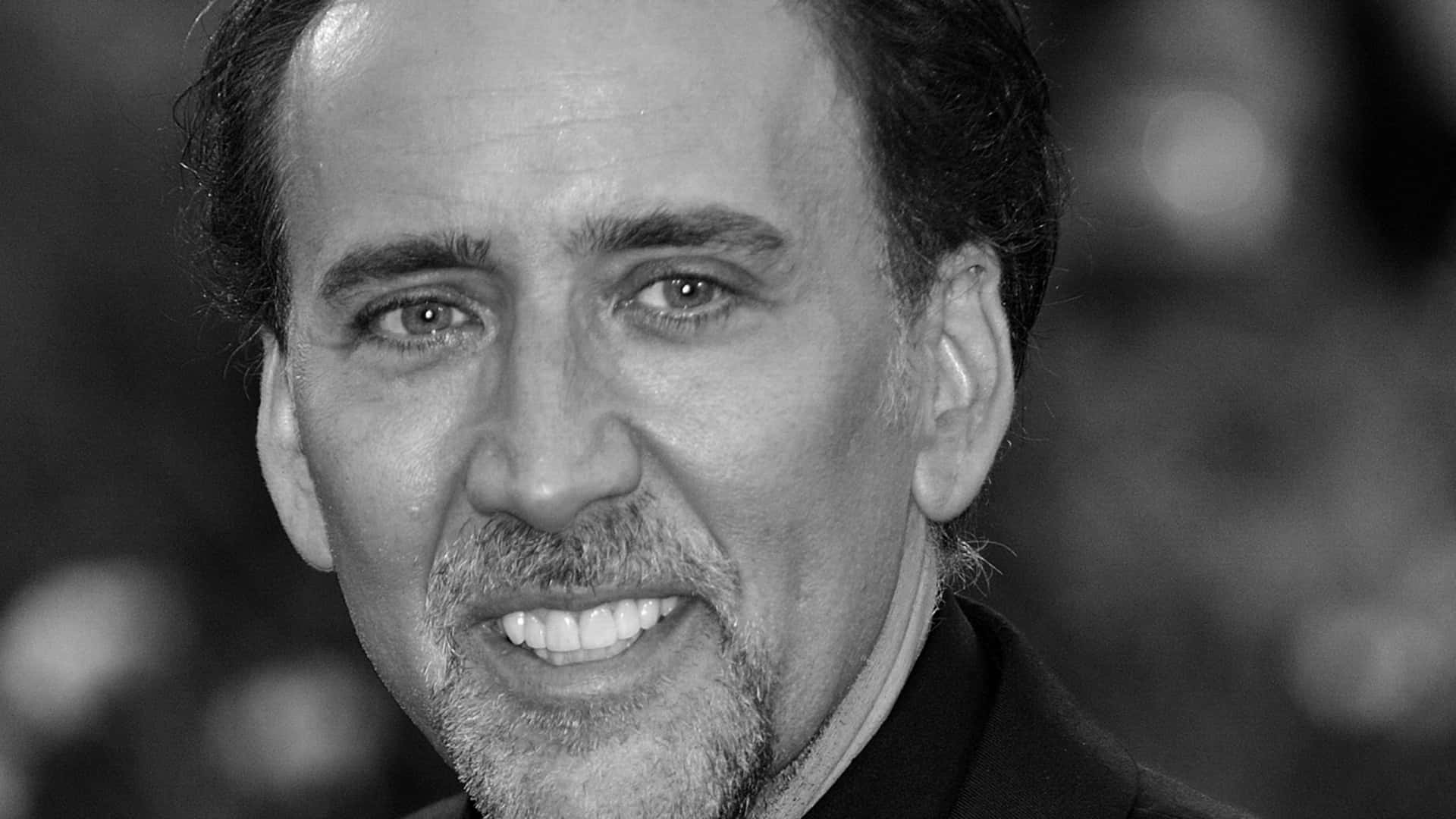 Man Face Actor Nicolas Cage Wallpaper
