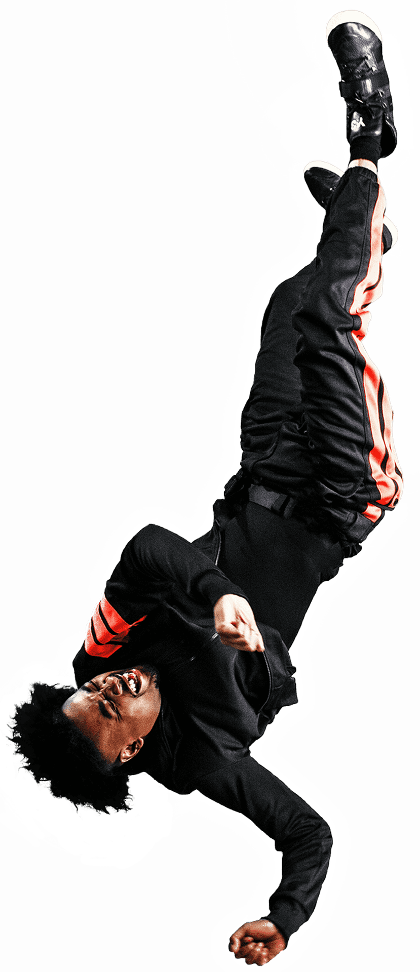 Man Fallingin Midair PNG