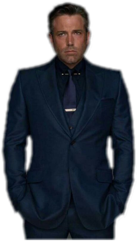 Man In Blue Suit PNG