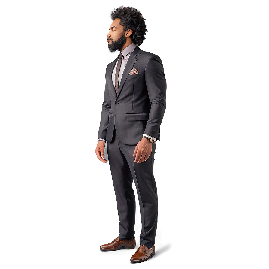 Man In Custom Suit Png 05242024 PNG