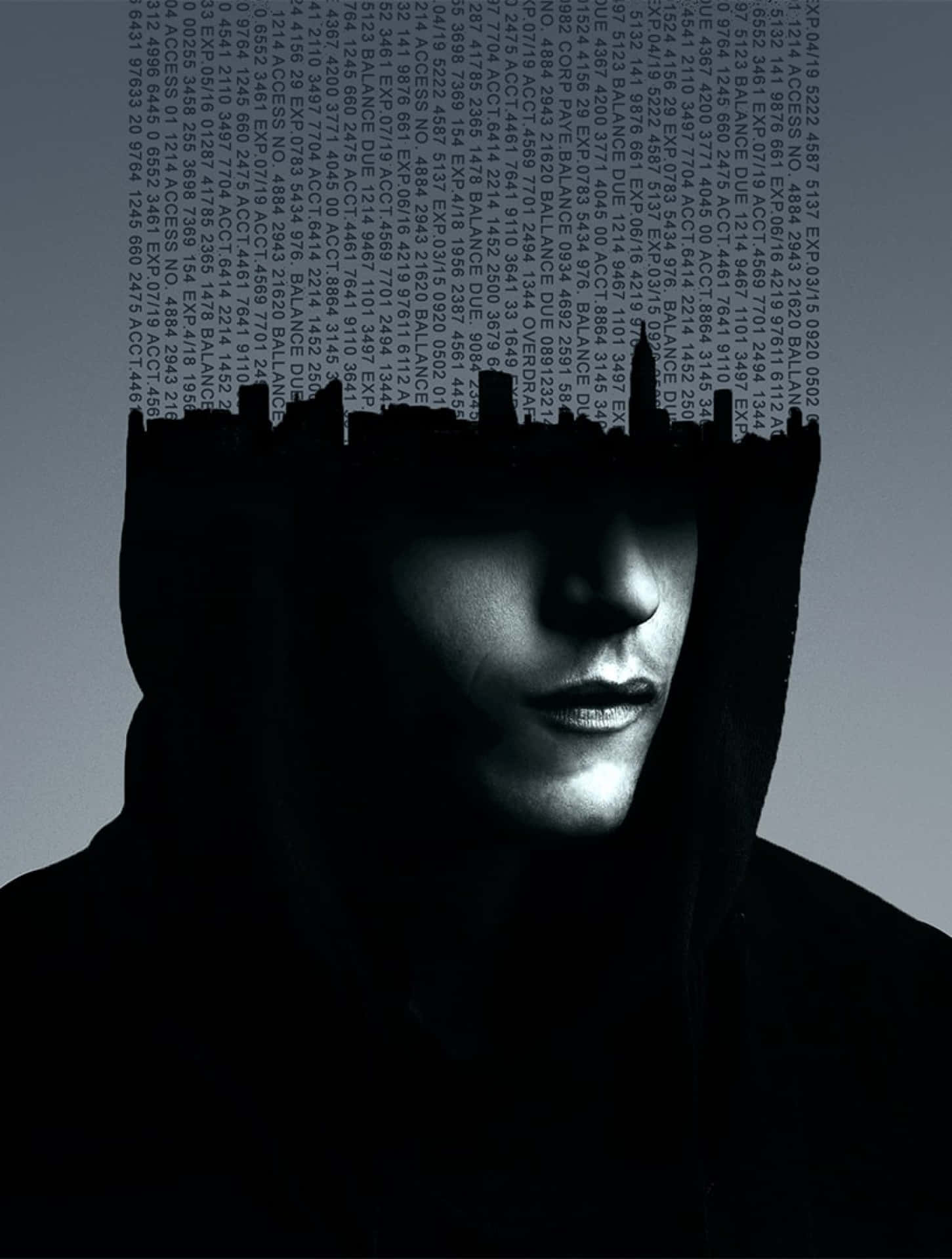 Man In Hoodie With Psychological Problem Wallpaper