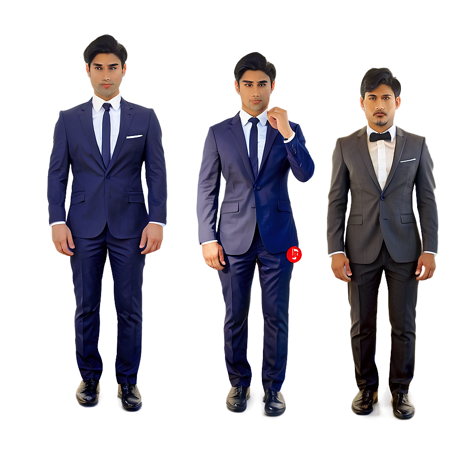 Man In Tailored Suit Png Pwv PNG