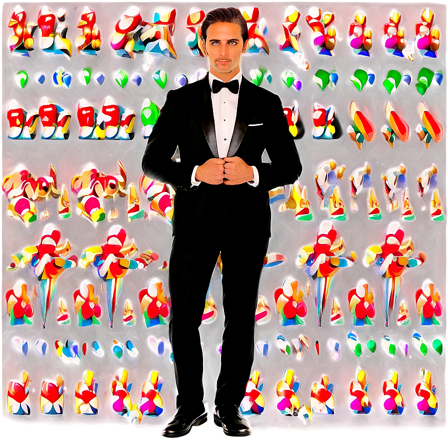 Man In Tuxedo Suit Png Uop PNG