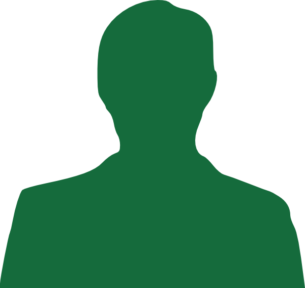 Man Silhouette Profile View PNG